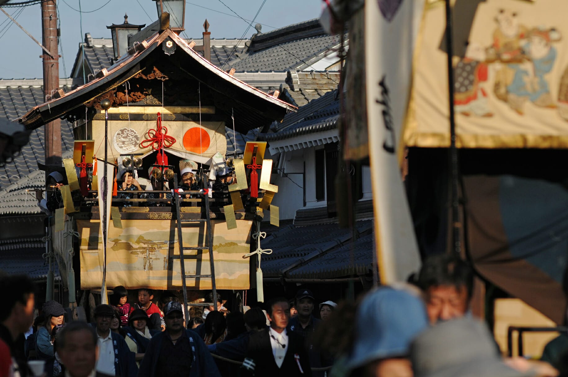丹波篠山城下町 春日神社秋祭りの写真