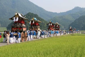 Houkabe Shrine Gion Festival in 2024