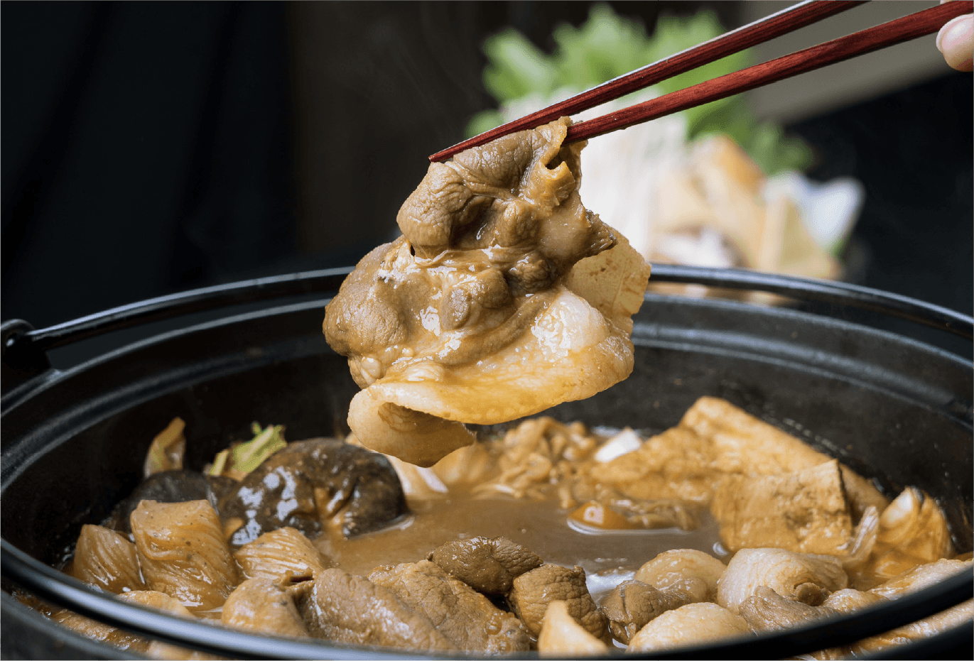 丹波篠山 冬の名物「ぼたん鍋」